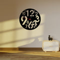 Modern Wall Clock (Metal-Wall Art)