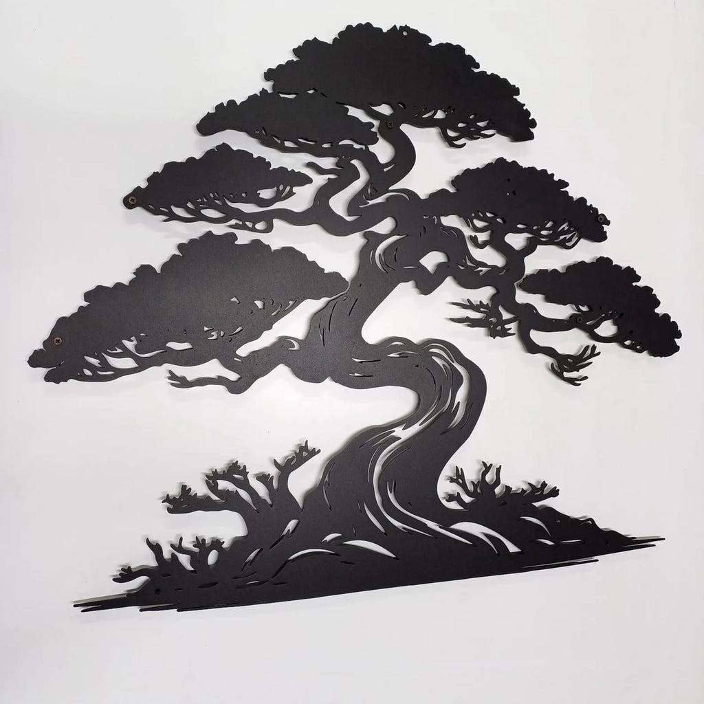 Bonsai Tree Metal Wall Art