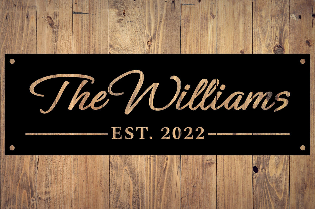 Custom Metal Name Plate