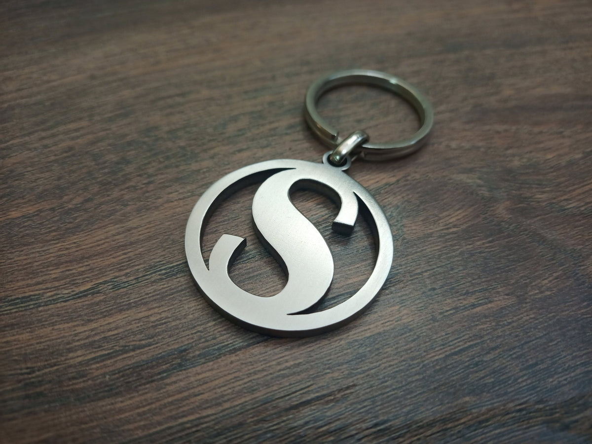 Customized Alphabet Keychain